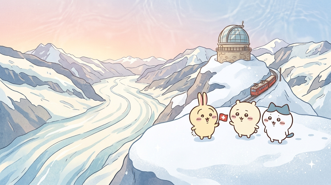 Day 7 少女峰 Sphinx 觀景台